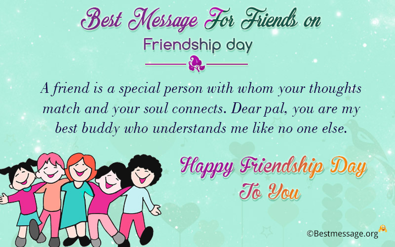 Friends and Friendship. Best friends Day. Greetings about Friendship.